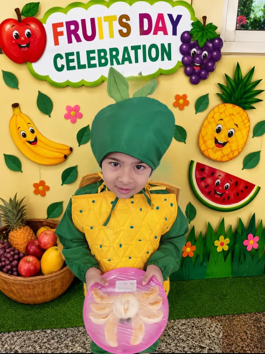 Fruits Day costumes at St. Philomena's
