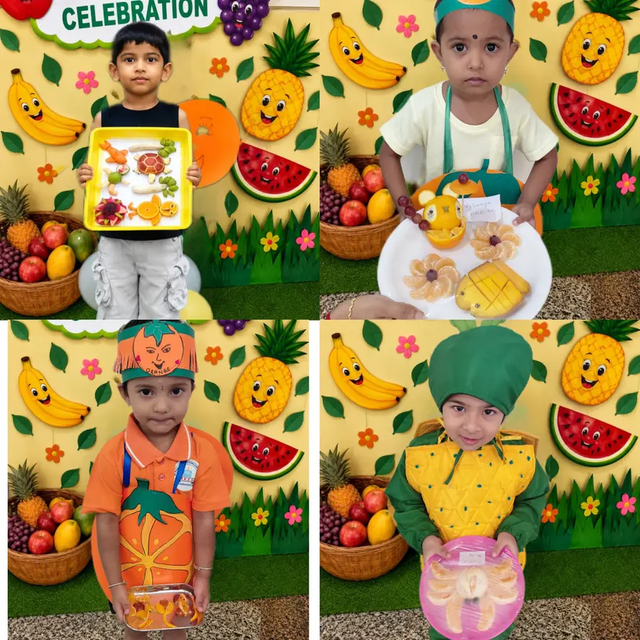 Fruits Day creations at St. Philomena's