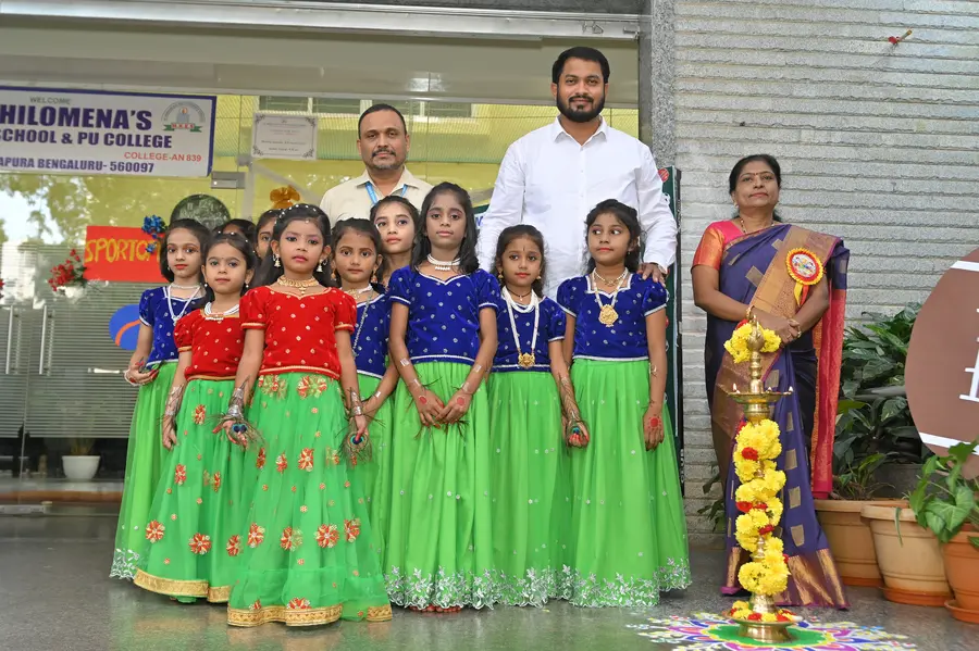 Sports Meet - chief guests at St. Philomena's